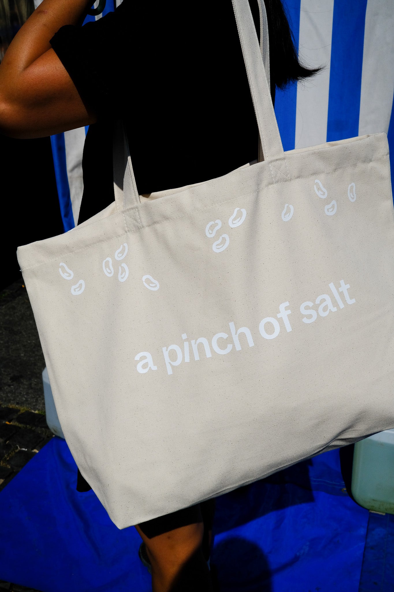 a pinch of salt market bag