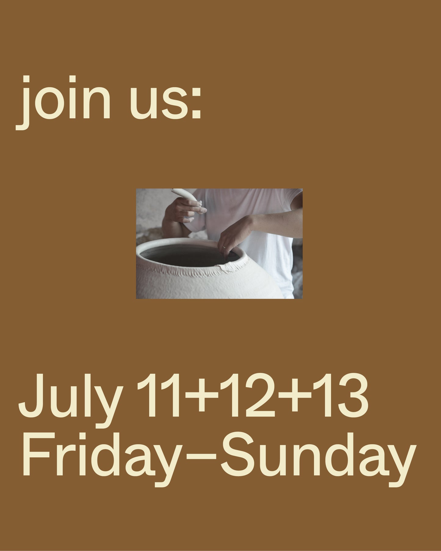 Porcelain Handbuilding Workshop with Kiho Kang 11.-13. July