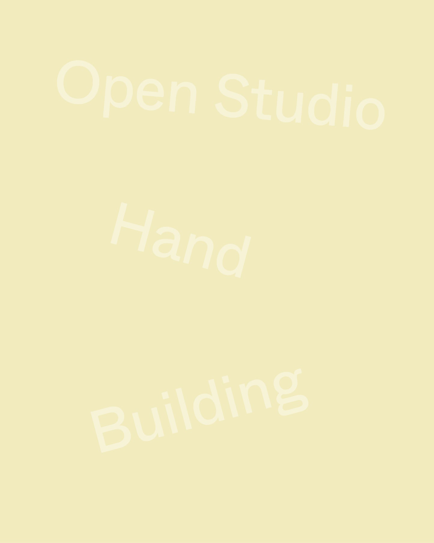 Drehen an der Scheibe Workshop 3 × 2 Stunden