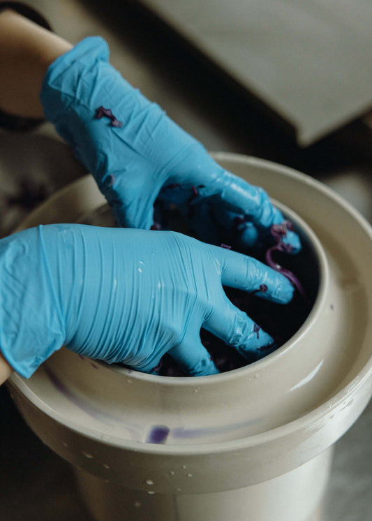 Gärtopf zum Fermentieren / Einlegen / Fermentiertopf in M