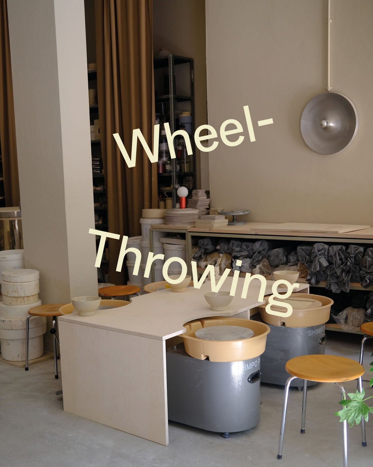 Wheel–Throwing Workshop 3×2 hours (Throwing, Trimming, Glazing)