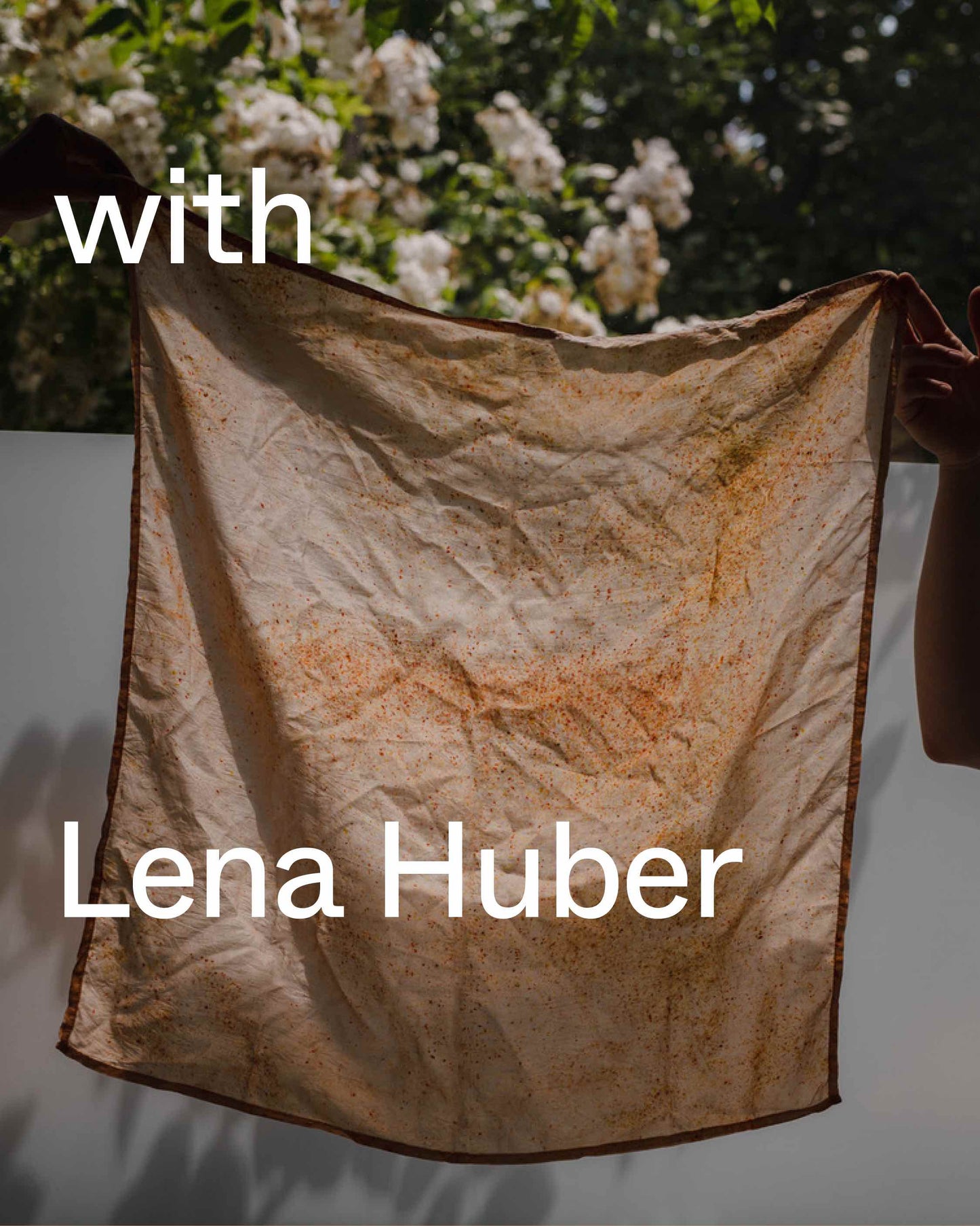 Natural Textile Dye Workshop: Clay Resist Dye with Lena Huber 22.02.26