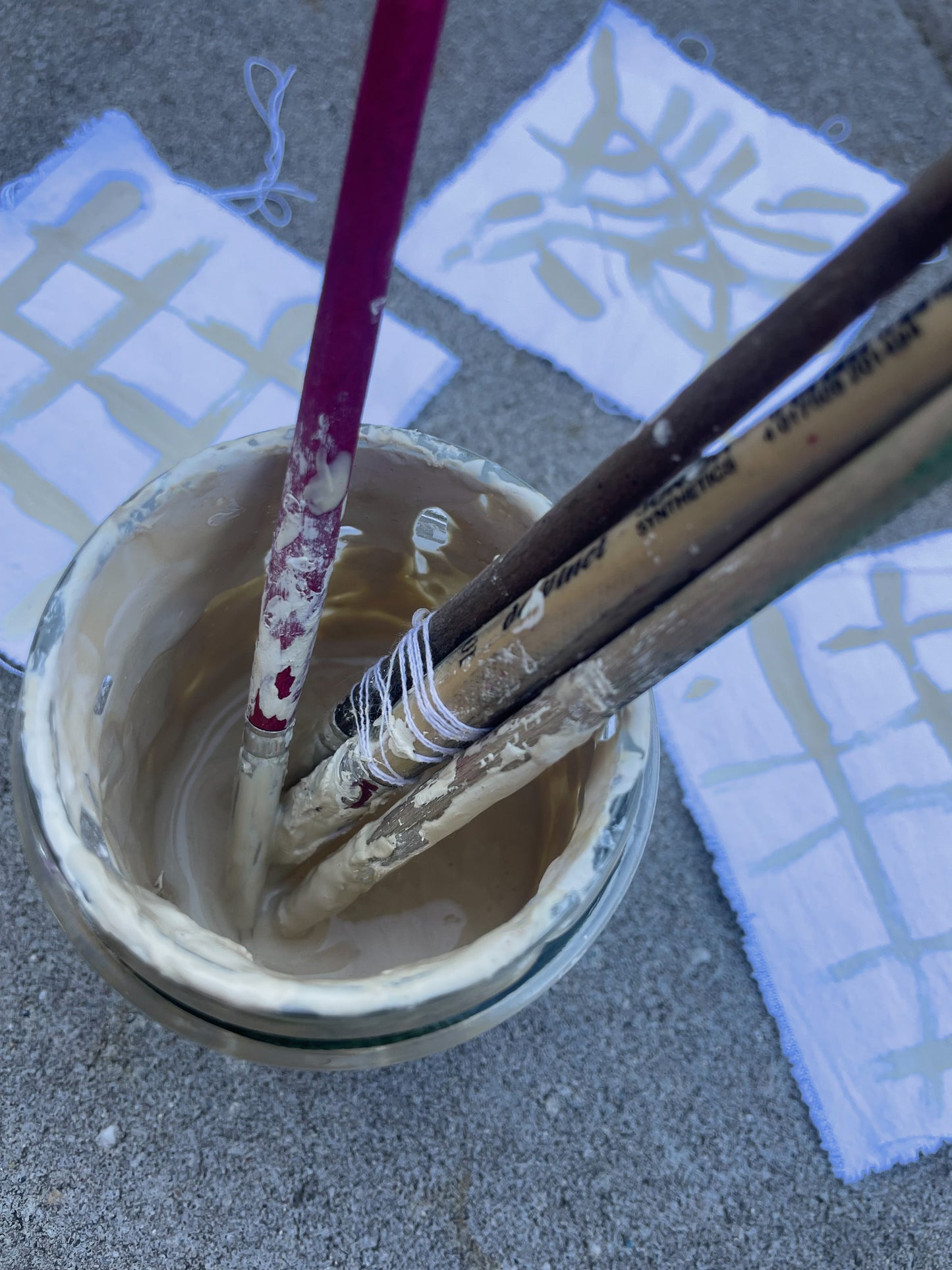 Natural Textile Dye Workshop: Clay Resist with Lena Huber