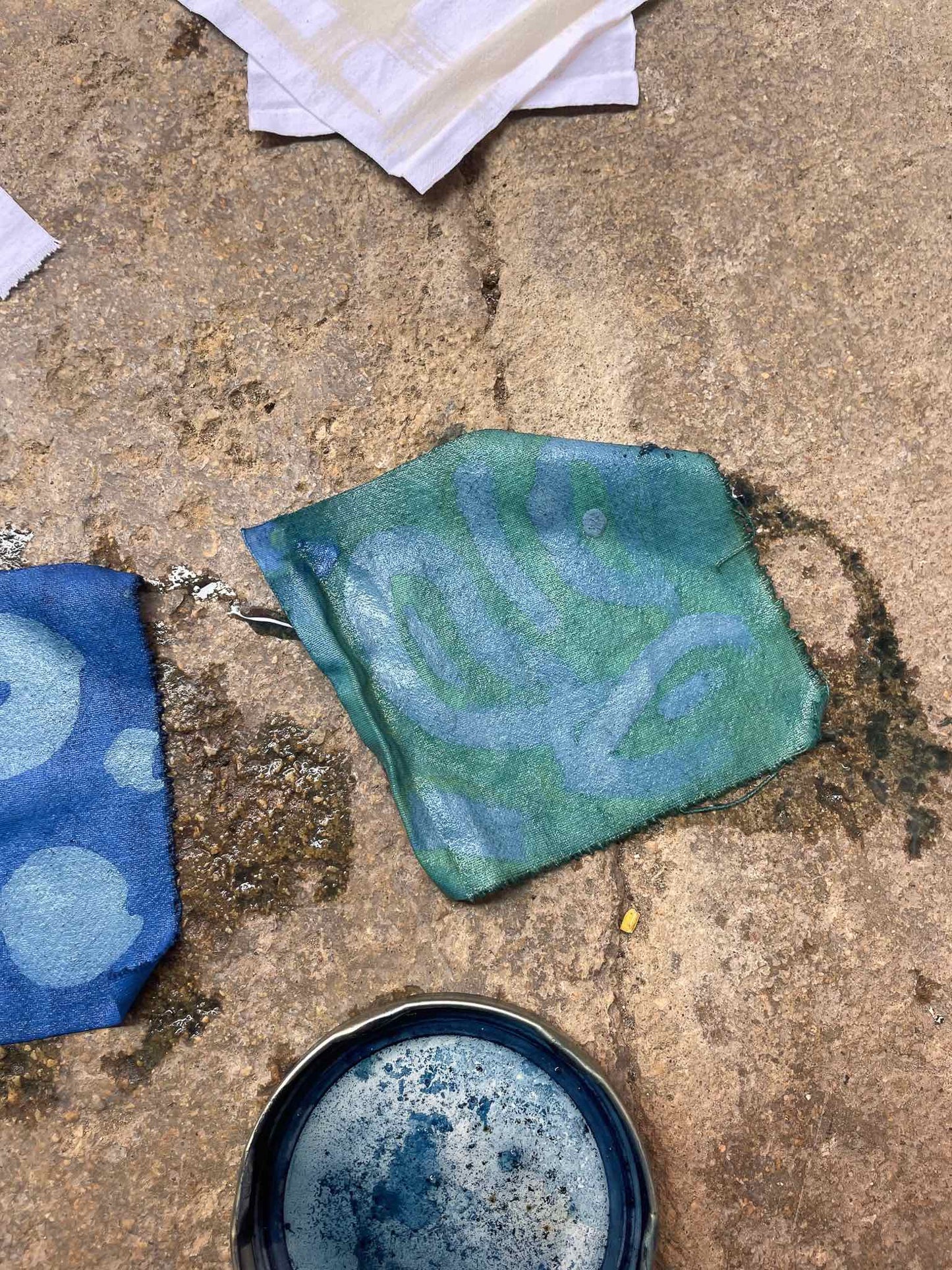 Natural Textile Dye Workshop: Clay Resist with Lena Huber