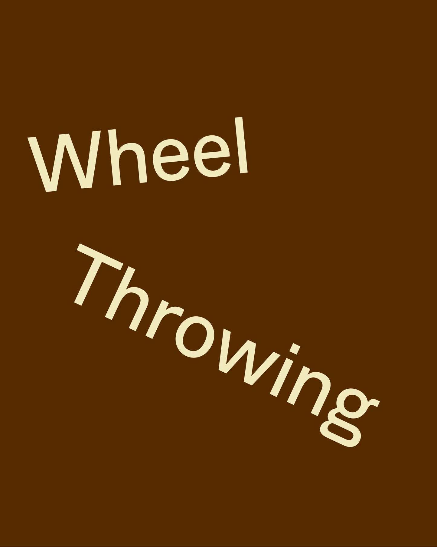 Wheel Throwing 1 hour